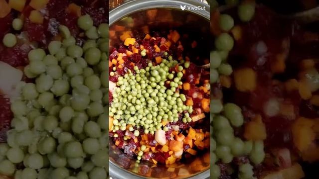 Мой рецепт венигрета. Самый бюджетный салат.