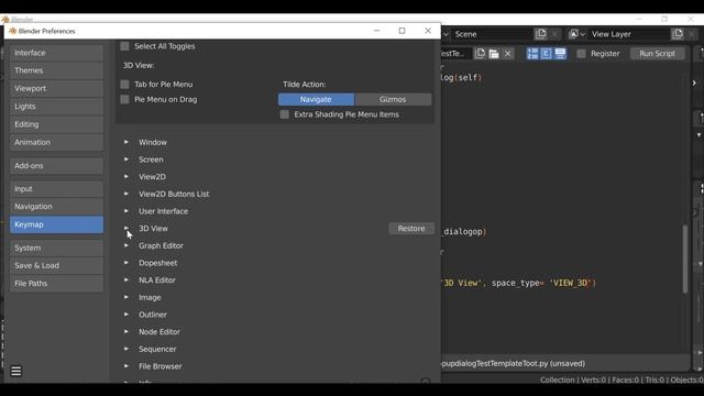 Blender Python Tutorial : Shortcut / Custom Keymap [learn python for beginners] смотреть онлайн