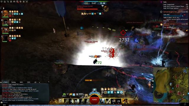 Guild wars 2 WvW Druid 11 5 15 смотреть онлайн