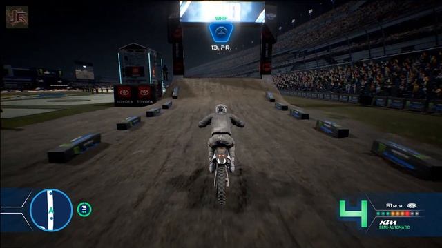 Monster Energy Supercross - The Official Videogame 4 Gameplay. Daytona/ 450SX+REPLAY GOPRO. смотреть онлайн