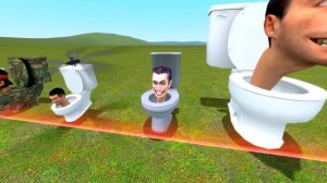 СРАВНЕНИЕ РАЗМЕРОВ ВСЕХ СКИБИДИ ТУАЛЕТОВ! SKIBIDI TOILET В Garry`s Mod!