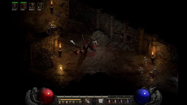 Diablo II Resurrected Leveling Quests AKT V # Nekromant # 7 смотреть онлайн
