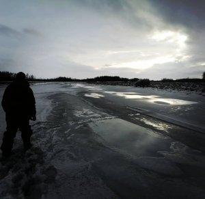 Рыбалка на гольца (мальма) на реке Ола в Магаданской области 13.11.2021