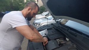 Замена воздушного фильтра Geely Coolray / SX11 своими руками .