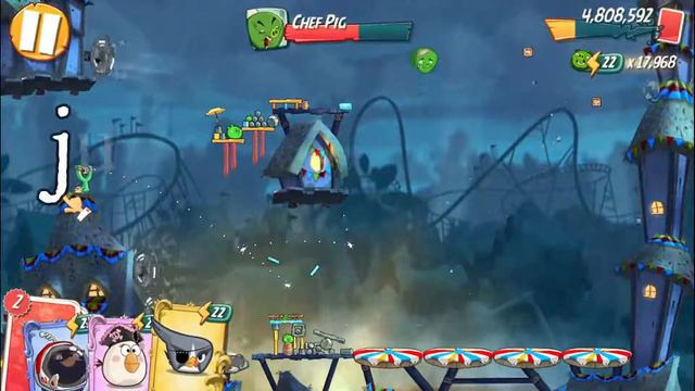 Angry Birds 2 - Jumping TNT Stage || Chef Pig || Daily Challenges | Demon Divyansh. смотреть онлайн