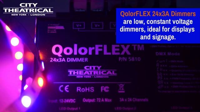 #QolorFLEX #LED #Dimmers for Television & #Filmlighting Projects смотреть онлайн