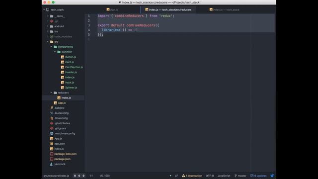 ReactNative Reducer and State Design (085) смотреть онлайн