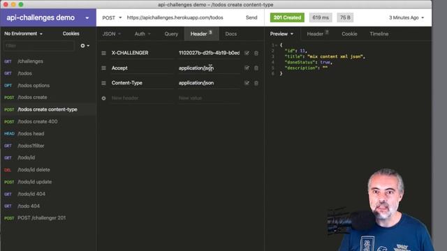API Testing Challenge 24 - How To - POST JSON accept XML смотреть онлайн