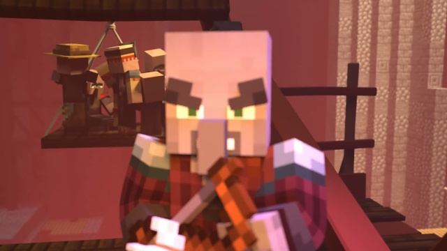 Villager Vs Pillager Part 9 [Redstone Mine Slaves] Minecraft Animation смотреть онлайн