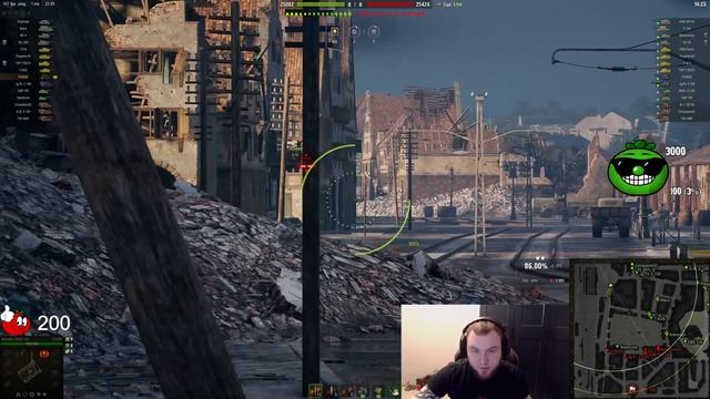 3 ОТМЕТКИ НА FV4005 — 86,61% | Тяжелый Случай смотреть онлайн