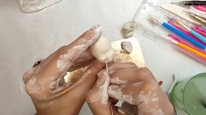 Как с помощью одного молда сделать разные лица куколкам.