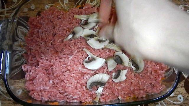 Запеканка картофельная с фаршем и сыром. Видеорецепт смотреть онлайн