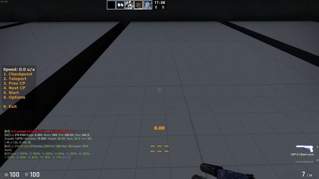 CSGO KZ - 276.31 nopre longjump + nobugs смотреть онлайн