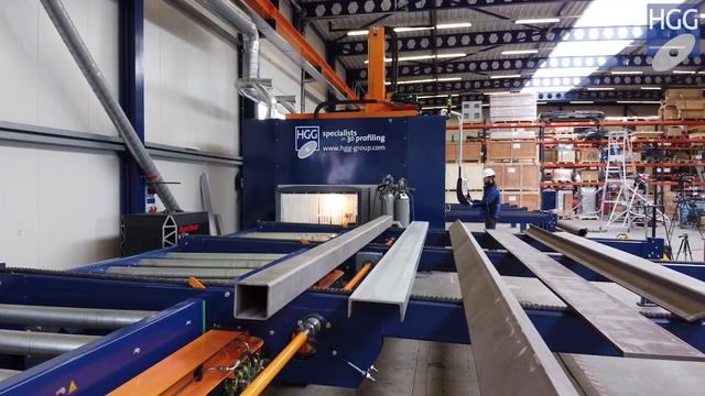 HGG RPC 1200 Mk3 - Next Generation Beam Coping Machine, Which Also Profiles Pipe