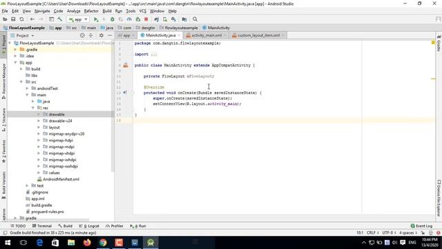 How to use Flowlayout in Android - [Android Libraries - #06] смотреть онлайн