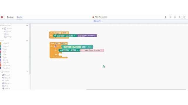 Text Recogniser (OCR) App In Thunkable | NoCodeAppster