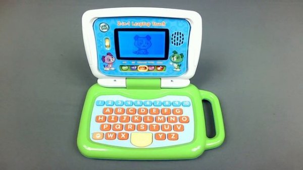 LeapFrog 2-in-1 LeapTop Touch Kids Laptop Toy for learning Numbers Letters Words Music and Games