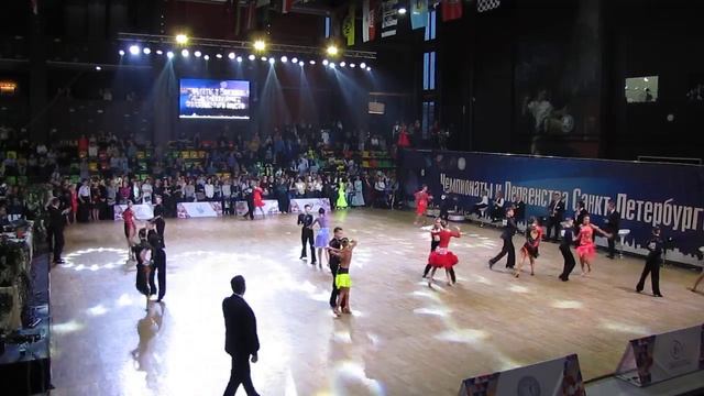 Самба (3) (Юниоры-2, Двоеборье) 1\8 финала Первенство Санкт-Петербурга 17.01.2020 смотреть онлайн