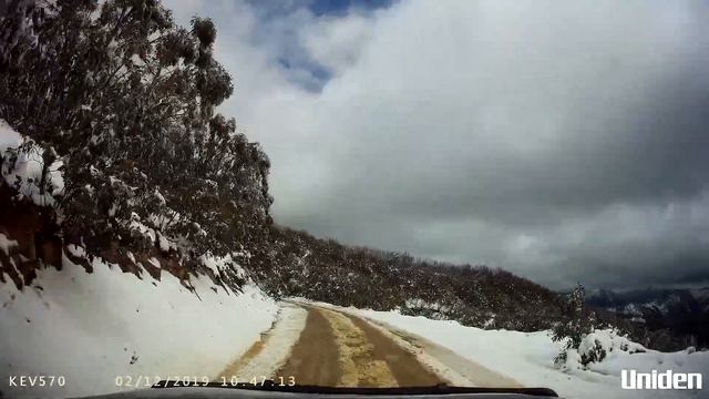[2019] Dargo High Plains - Driving in the snow (dash cam) смотреть онлайн