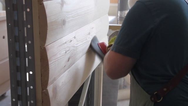 Оригинальная отделка фасада щёткой и натуральным маслом смотреть онлайн