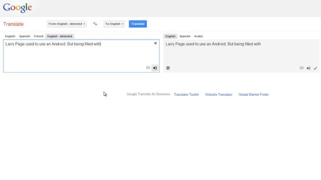 He now praises the iPad bug in Google Translate en Google Now смотреть онлайн