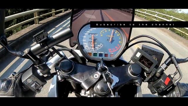 The way to Donto Dam (SUZUKI GSX1100S KATANA) 吞吐ダムまでの道のり смотреть онлайн