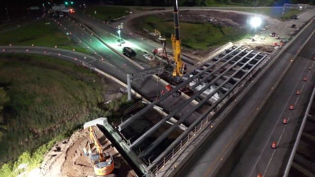State Route 8 Bridge over State Routes 5 and 12 Bridge Replacement смотреть онлайн