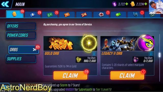 MSF Orb Opening #60 - Marvel Strike Force (BlueStacks/PC) смотреть онлайн
