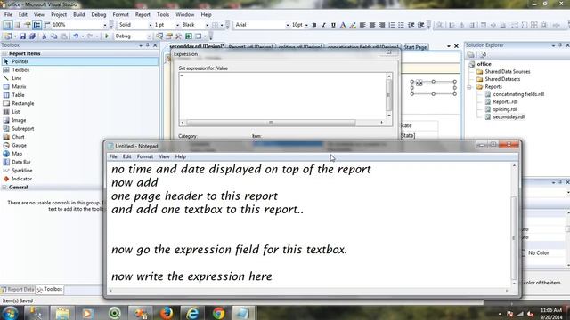 Add Current Time and Date To Report In SSRS смотреть онлайн