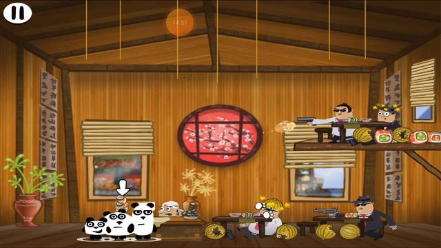 Игра три панды в Японии прохождение на KaleidoskopFamily. Игры на телефоне. Игра головоломка. смотреть онлайн