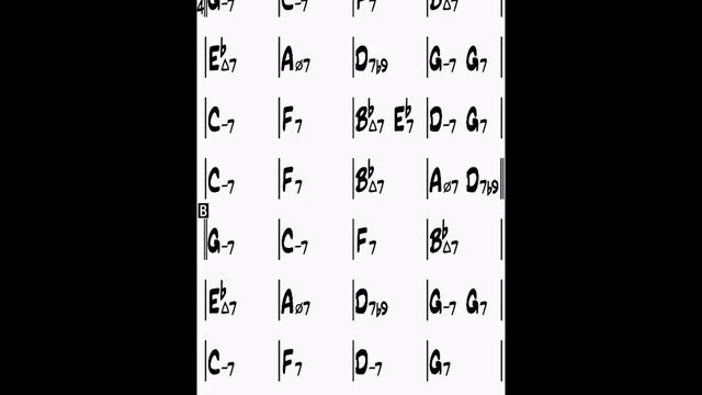 Fly me to the moon Gm backing track (bass & drums) смотреть онлайн