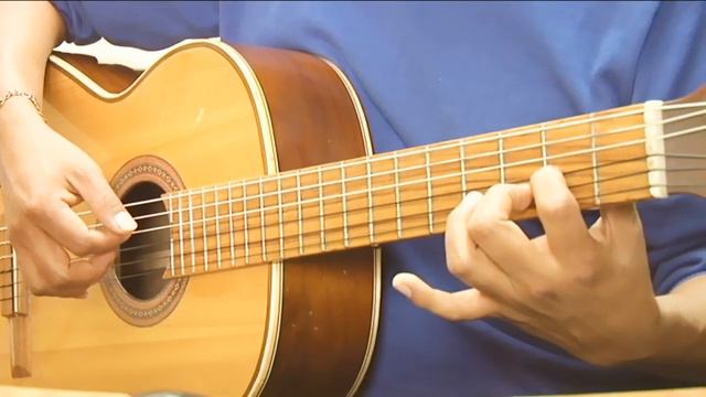 FLOR DORMIDA - Luis Angel, Como Tocar En Guitarra Acordes