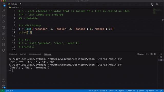 19. Python List (Part 1): Characteristics and Create List | The Ultimate Python Bangla Crash Course смотреть онлайн