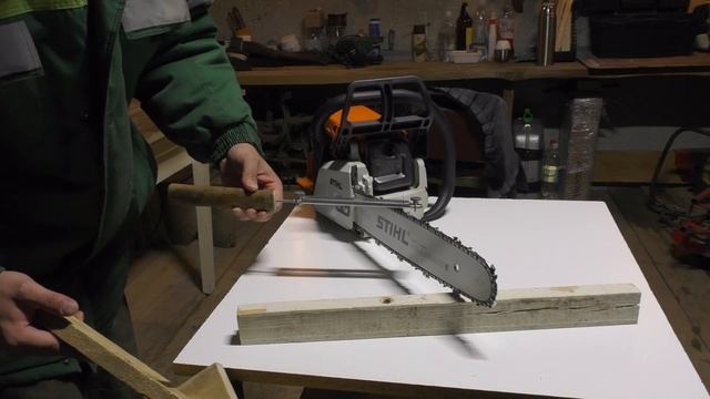 Заточка ЦЕПИ бензопилы до ЗАВОДСКОЙ остроты смотреть онлайн