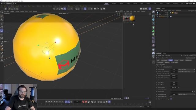 Redshift 3.5.8 Material Stacking Tutorial - New Cinema 4D 2023 Feature - Easy Stickers смотреть онлайн