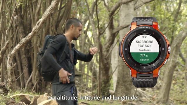 PRO TREK Smart and ViewRanger：CASIO смотреть онлайн