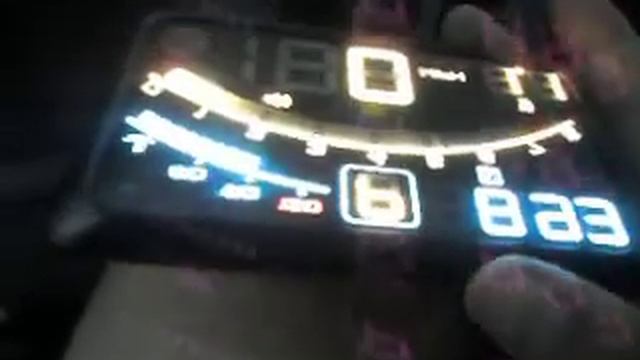 Проектор на лобовое стекло автомобиля топлива параметр OBD II смотреть онлайн