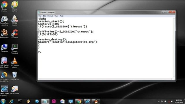 Auto Logout in PHP | Idle user session break | Session break for web security смотреть онлайн