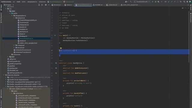 Template Method Design Pattern in Kotlin смотреть онлайн
