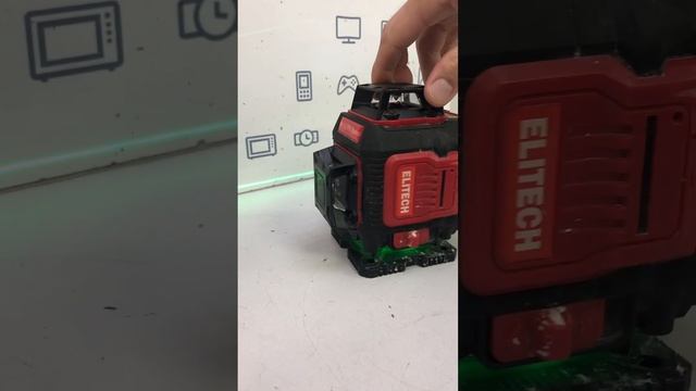 Лазерный нивелир Elitech смотреть онлайн