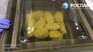 Очищенный картофель в вакуумной упаковке