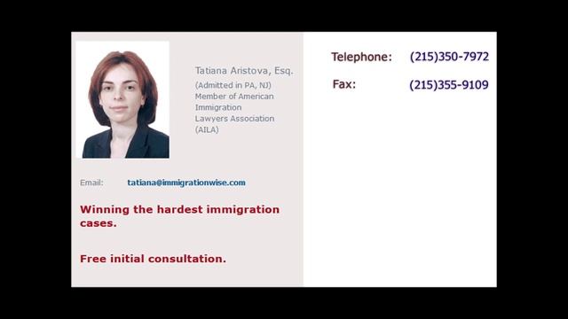 Tatiana Aristova - podcast 6 - Как получить рабочую визу L-1 смотреть онлайн