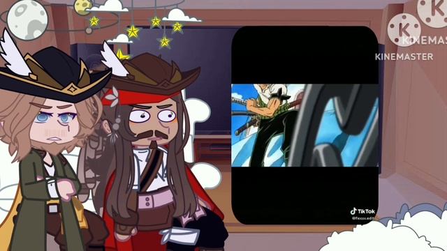 Pirates of the Caribbean react to Luffy Gear 5 // One Piece // Gacha Club смотреть онлайн