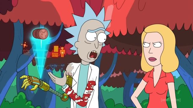 Rick and Morty: Rick Loses His Arm In Froopyland смотреть онлайн
