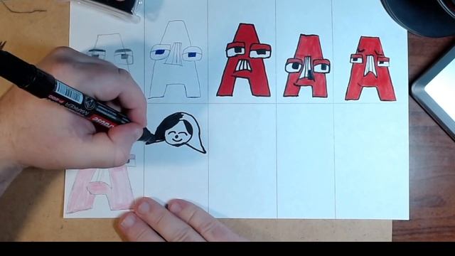 How to draw a child in stages easily, draw an ASMR child смотреть онлайн