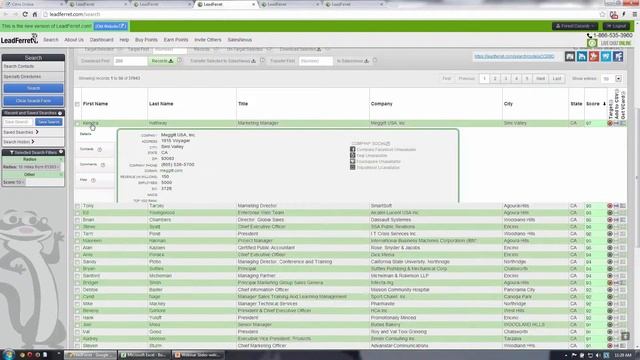 How to perform a geography search (radius and zip search) on LeadFerret смотреть онлайн