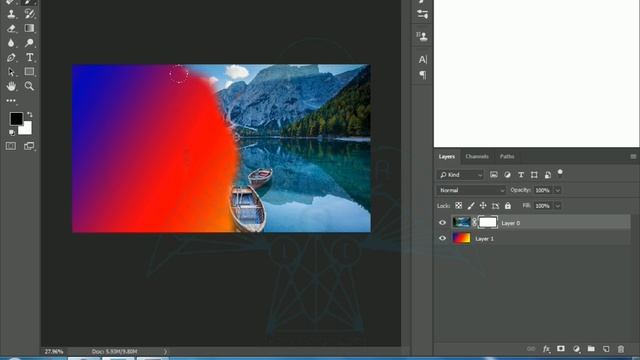 Layer Mask | Adobe Photoshop cc | Class 8 | Urdu / Hindi | Lunar Computer College смотреть онлайн