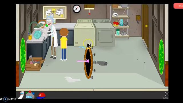 Прохождение игры Rick and Morty.1 часть смотреть онлайн