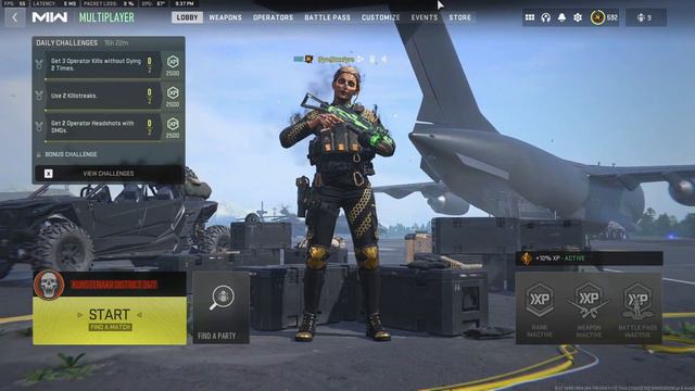 Call Of Duty Modern Warfare II [2022] Season 4 Lobby Theme смотреть онлайн