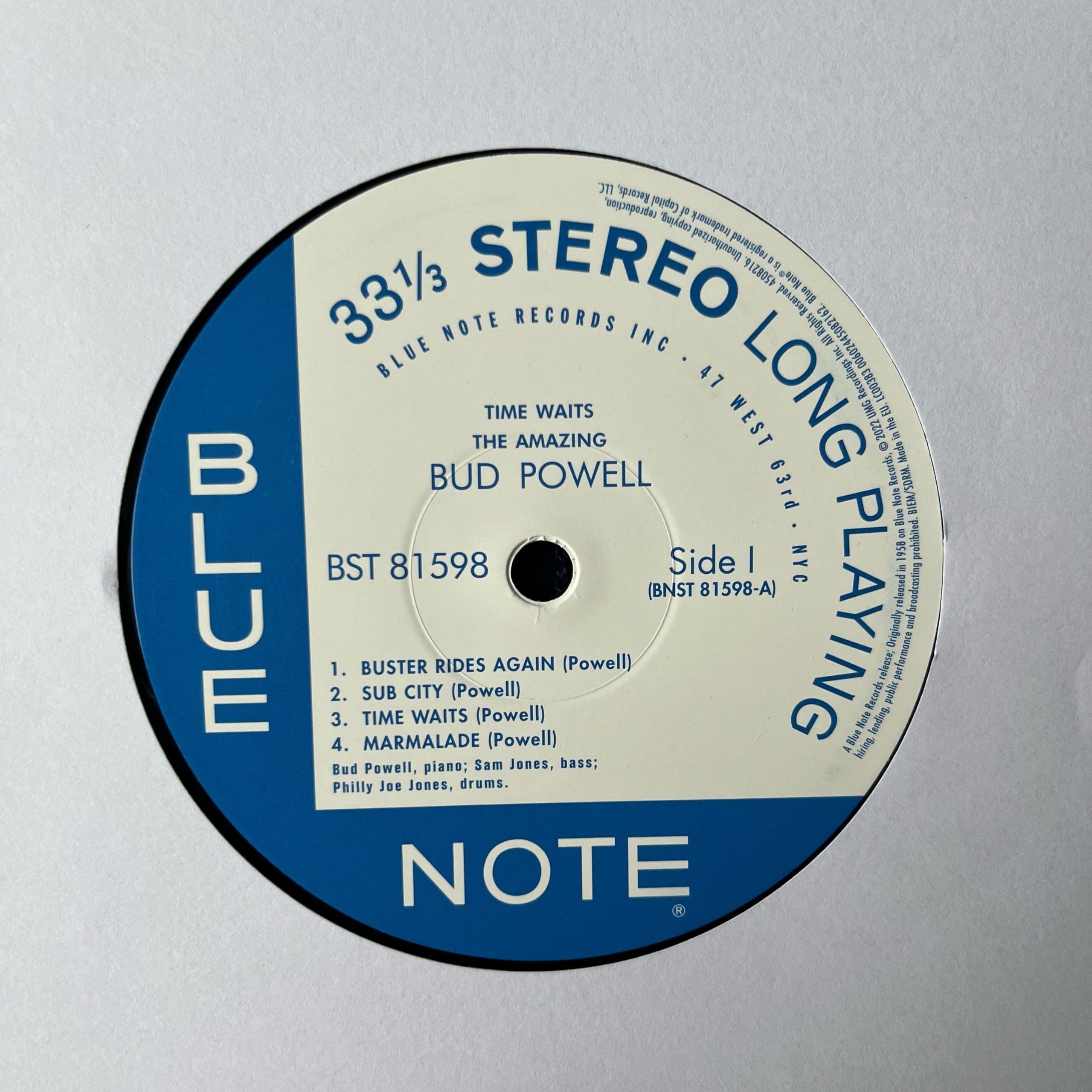 Time Waits: The Amazing Bud Powell (side 1) смотреть онлайн